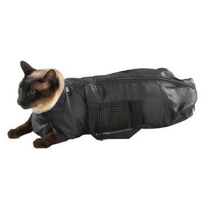 Anti Scratch Cat Bath Bag Grooming Nail Trimming Restraint Wash Pet Safe Pet Bag