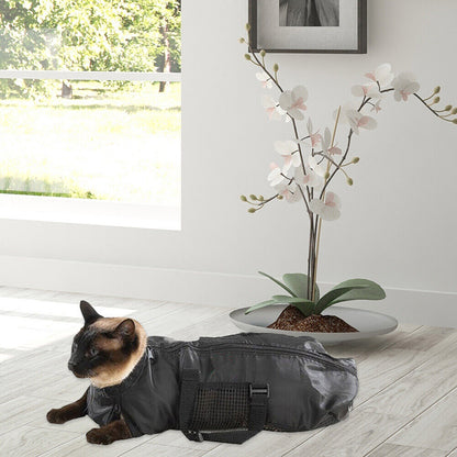 Anti Scratch Cat Bath Bag Grooming Nail Trimming Restraint Wash Pet Safe Pet Bag